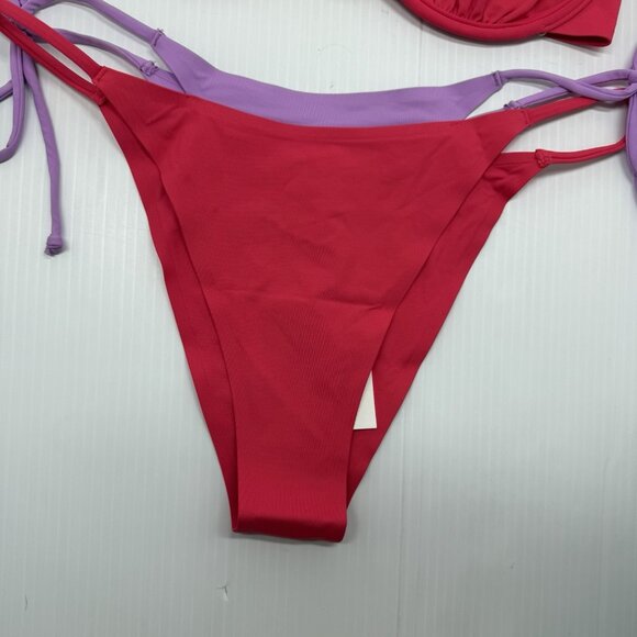 L*Space Pink and Purple Bikini - Picture 7 of 10